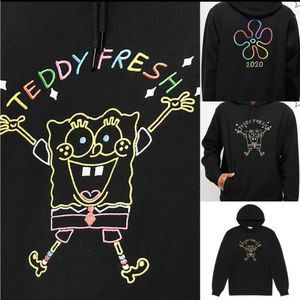 NWT Teddy Fresh Limited Edition 2020 SpongeBob Hoodie Size Small